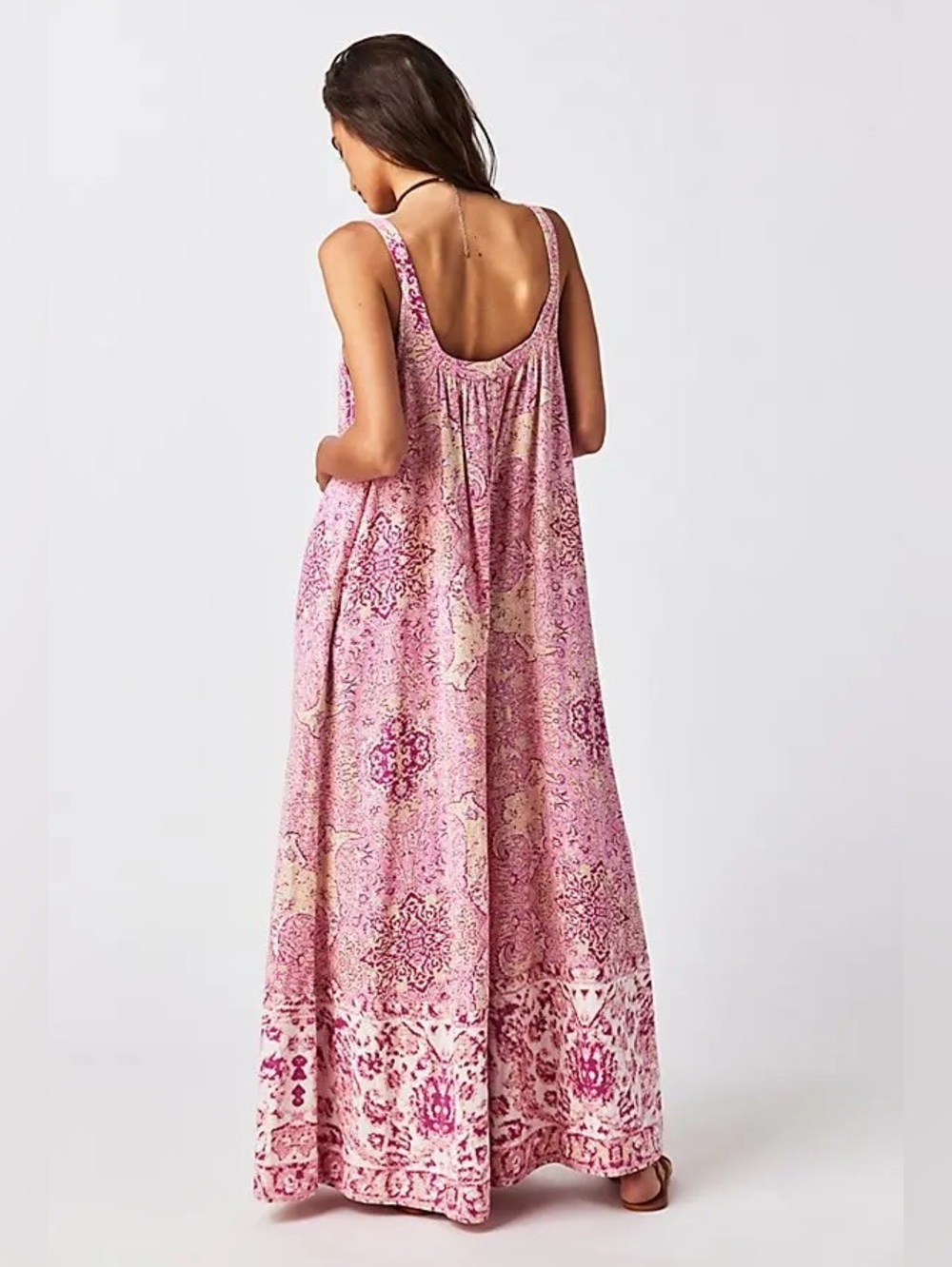 Free People Lillie One Piece jumpsuit XS S linen boho oversized - Picture 2 of 9